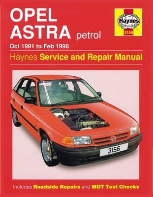 Opel Astra Petrol (Oct 91 - Feb 98) image