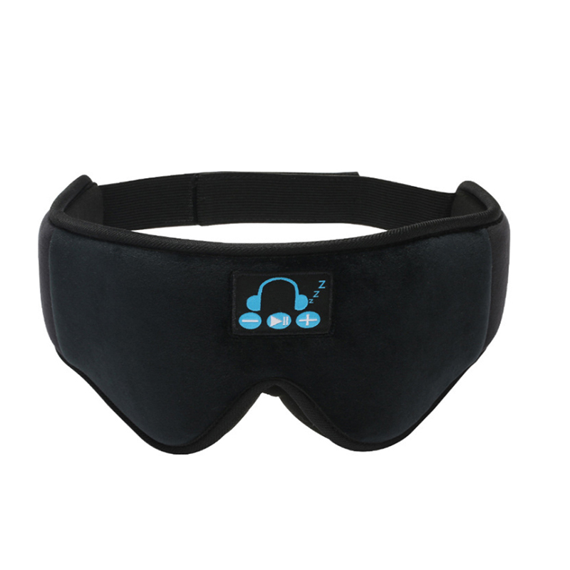 Wireless Bluetooth Eye Mask Headset Black at Mighty Ape NZ