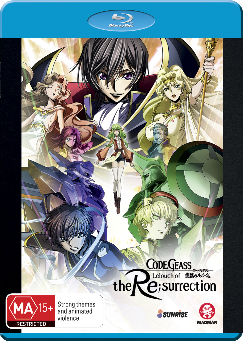 Code Geass: Lelouch of the Re;surrection on Blu-ray