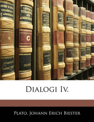 Dialogi IV. by Plato image