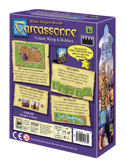 Carcassonne: Count, King & Robber - 2nd Edition image