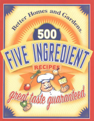 500 Five Ingredient Recipes image