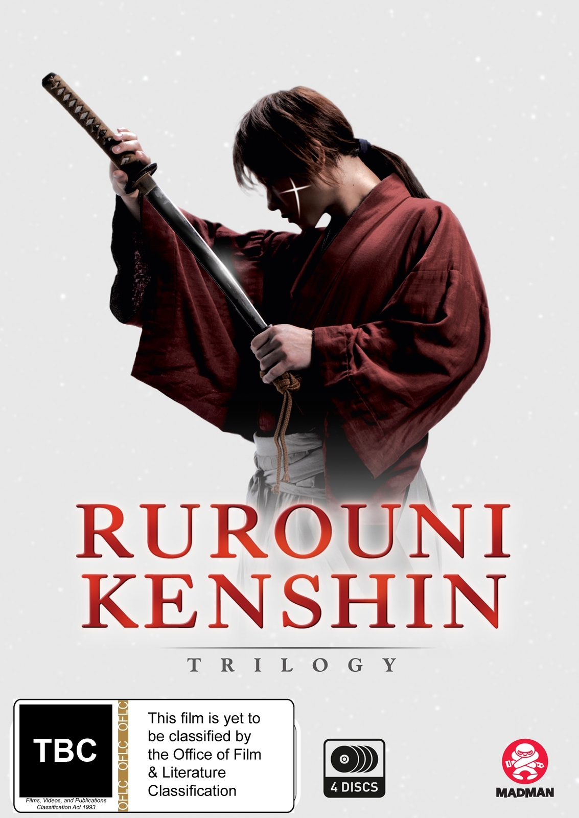Rurouni Kenshin Trilogy on DVD image