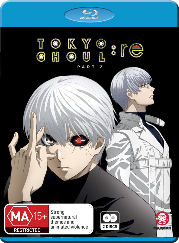 Tokyo Ghoul:Re (Season 3) Part 2 (Eps 13-24) on Blu-ray