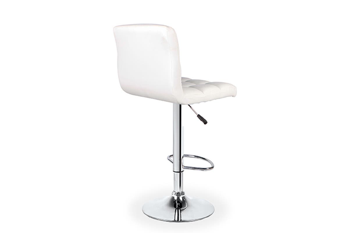 Buy Ovela L Shape Bar Stools White at Mighty Ape NZ