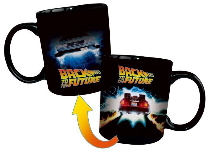 Back to the Future - Delorean Heat Changing Mug