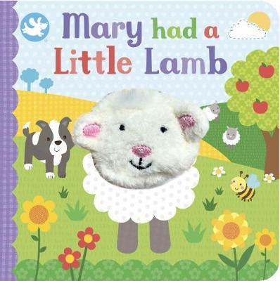 Little Learners Mary Had a Little Lamb Finger Puppet Book by Parragon Books Ltd image