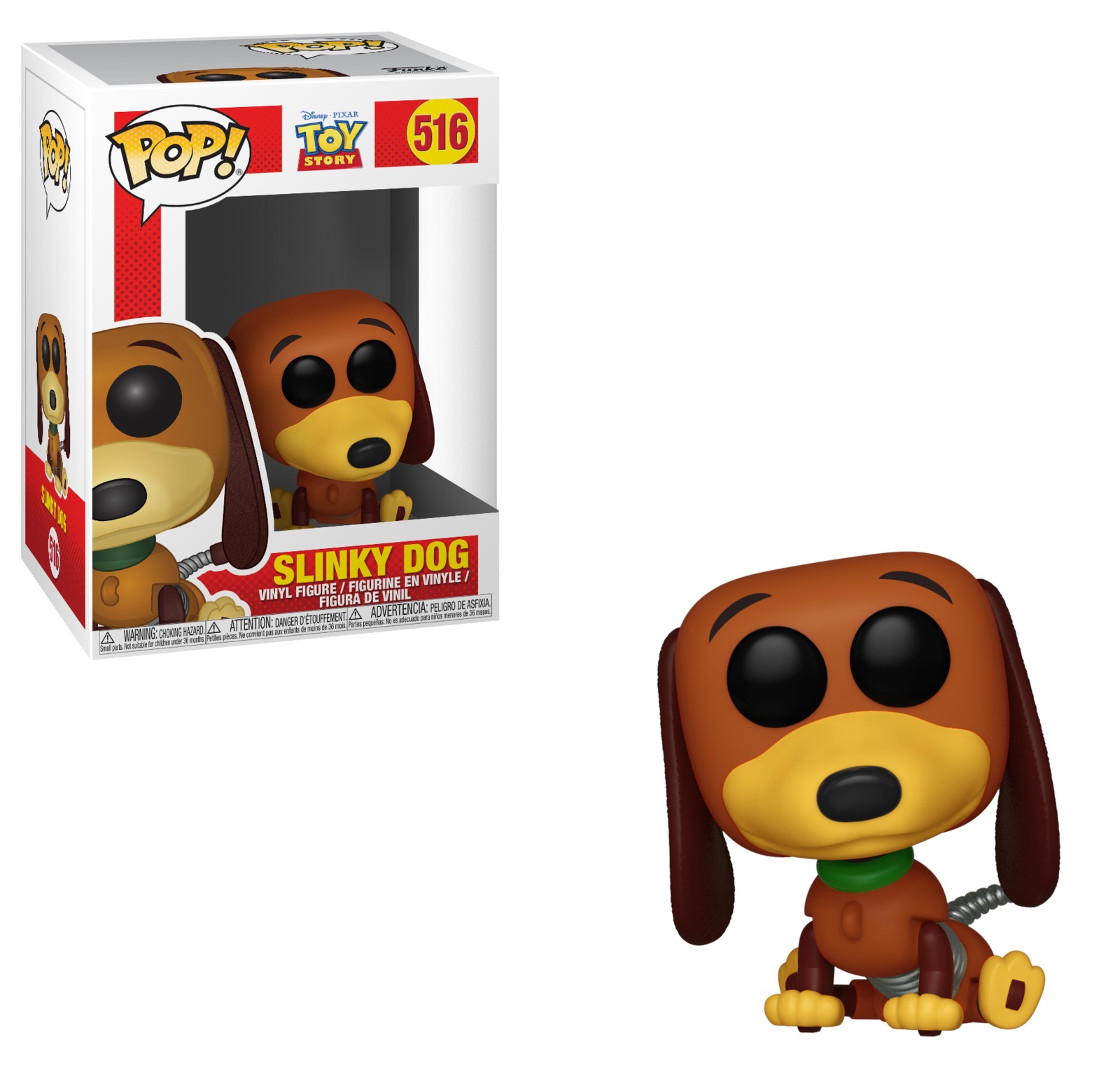 Toy Story - Slinky Dog Pop! Vinyl Figure image