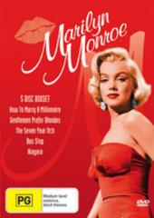 Marilyn Monroe Box Set (5 disc) on DVD