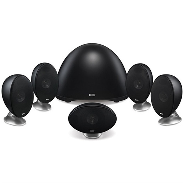 KEF E305 5.1 Surround Home Theatre Speaker System with Powered Sub