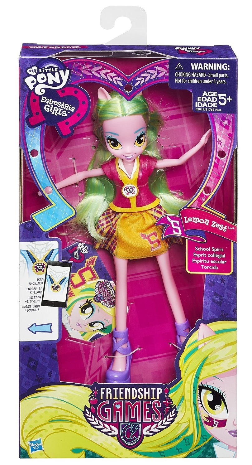 MLP: Equestria Girls - Lemon Zest Friendship Games Doll 