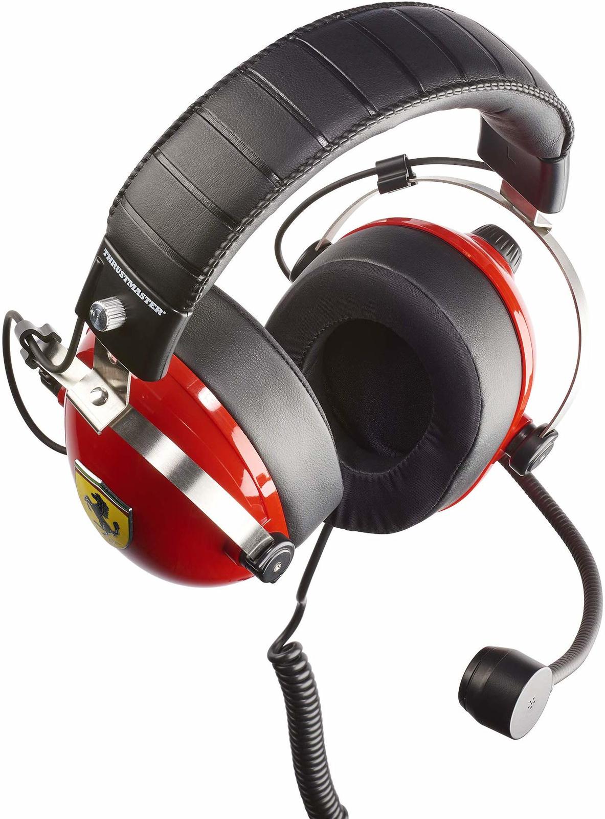 Thrustmaster T Racing Scuderia Ferrari Edition Gaming Headset (Wired ...