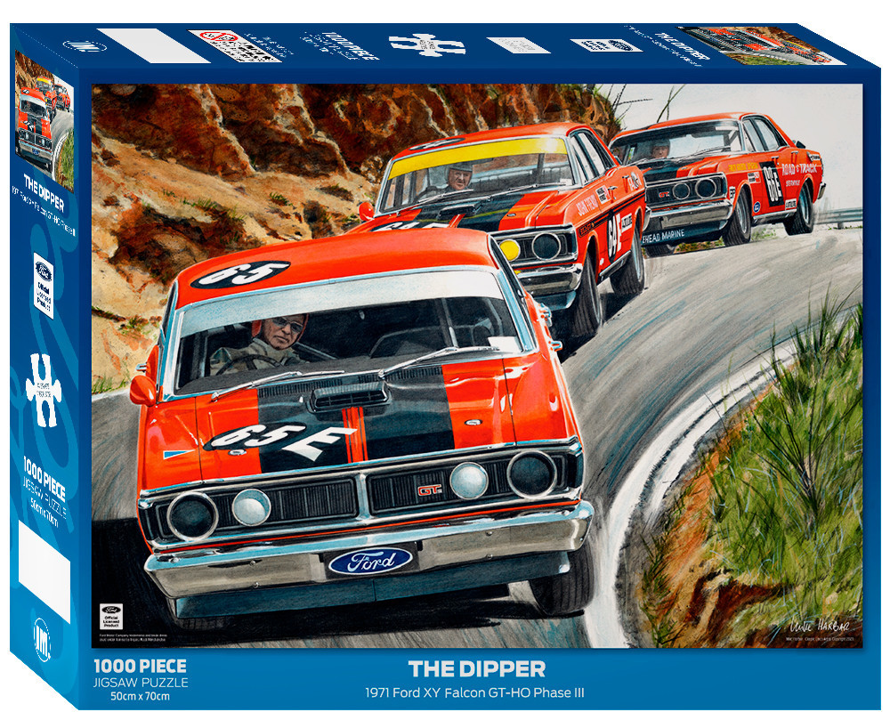 The Dipper: 1971 Ford XY Flacon GT-HO Phase III (1000pc Jigsaw)