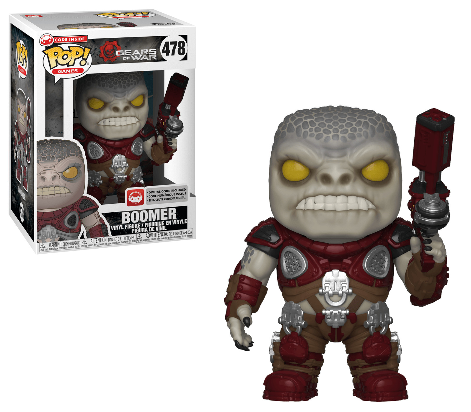 Gears of War - Boomer Pop! Vinyl Figure image