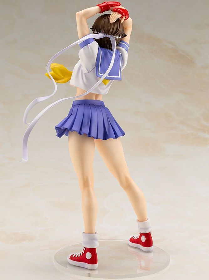Street Fighter Bishoujo: 1/7 Sakura -Round 2- PVC Figure image