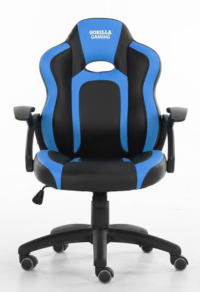 Gorilla Gaming Little Monkey Chair - Blue & Black for image