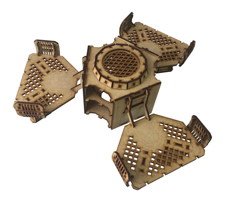 TTCombat: Tabletop Scenics – Sector 3 Chem Vat Connector image