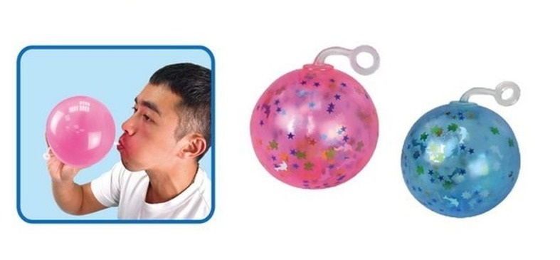 YoYo: Glitter Ballon Ball - (Assorted Designs)