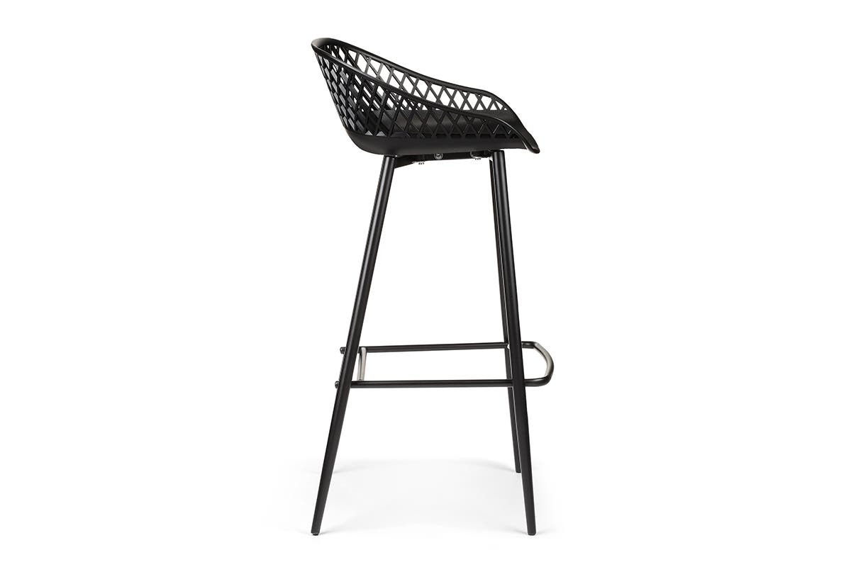 Buy Ovela Set of 2 Leerdam Bar Stools (Black) at Mighty Ape NZ