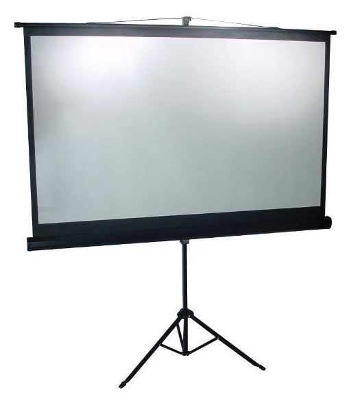 Buy Brateck 65" Tripod Portable Projector Screen (169 ratio) Black at