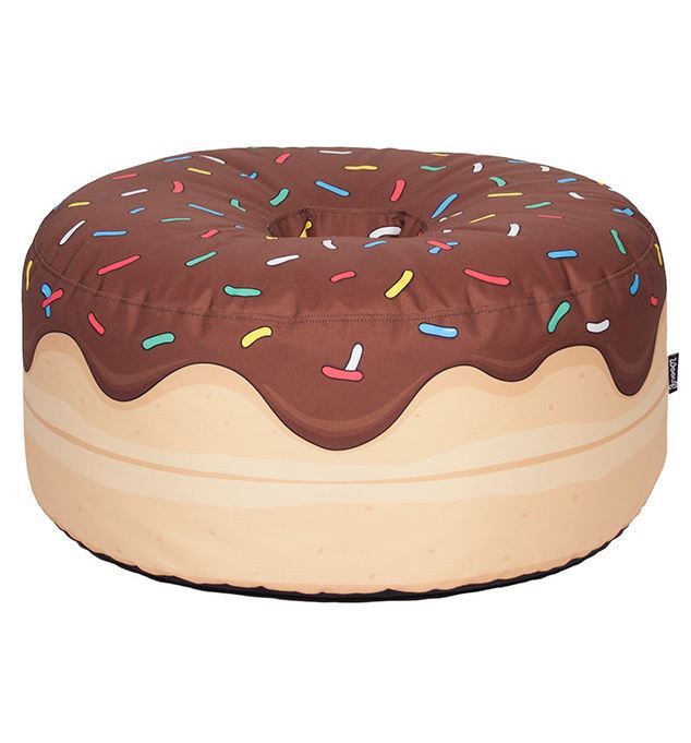 Donut Bean Bag Cover Chocolate at Mighty Ape NZ
