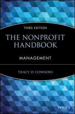 The Nonprofit Handbook by Tracy D. Connors image