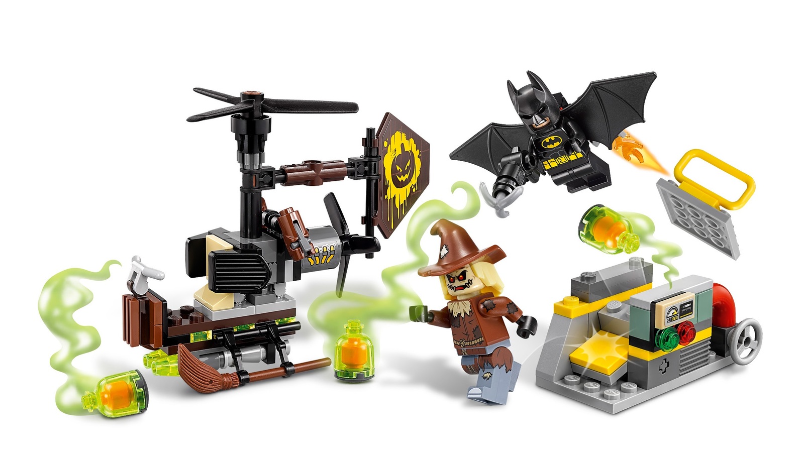 LEGO Batman Movie - Scarecrow Fearful Face-off (70913) image