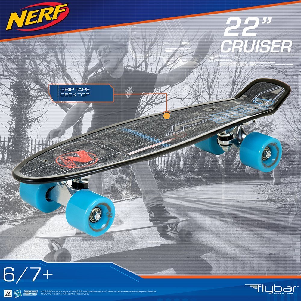 Buy Nerf Grip Tape Cruiser 22" Skateboard at Mighty Ape Australia
