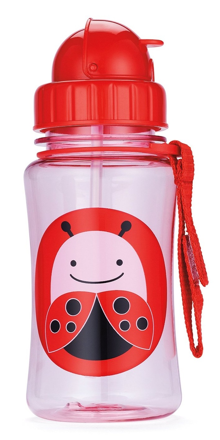 Skip Hop: Zoo Straw Bottle - Ladybug image