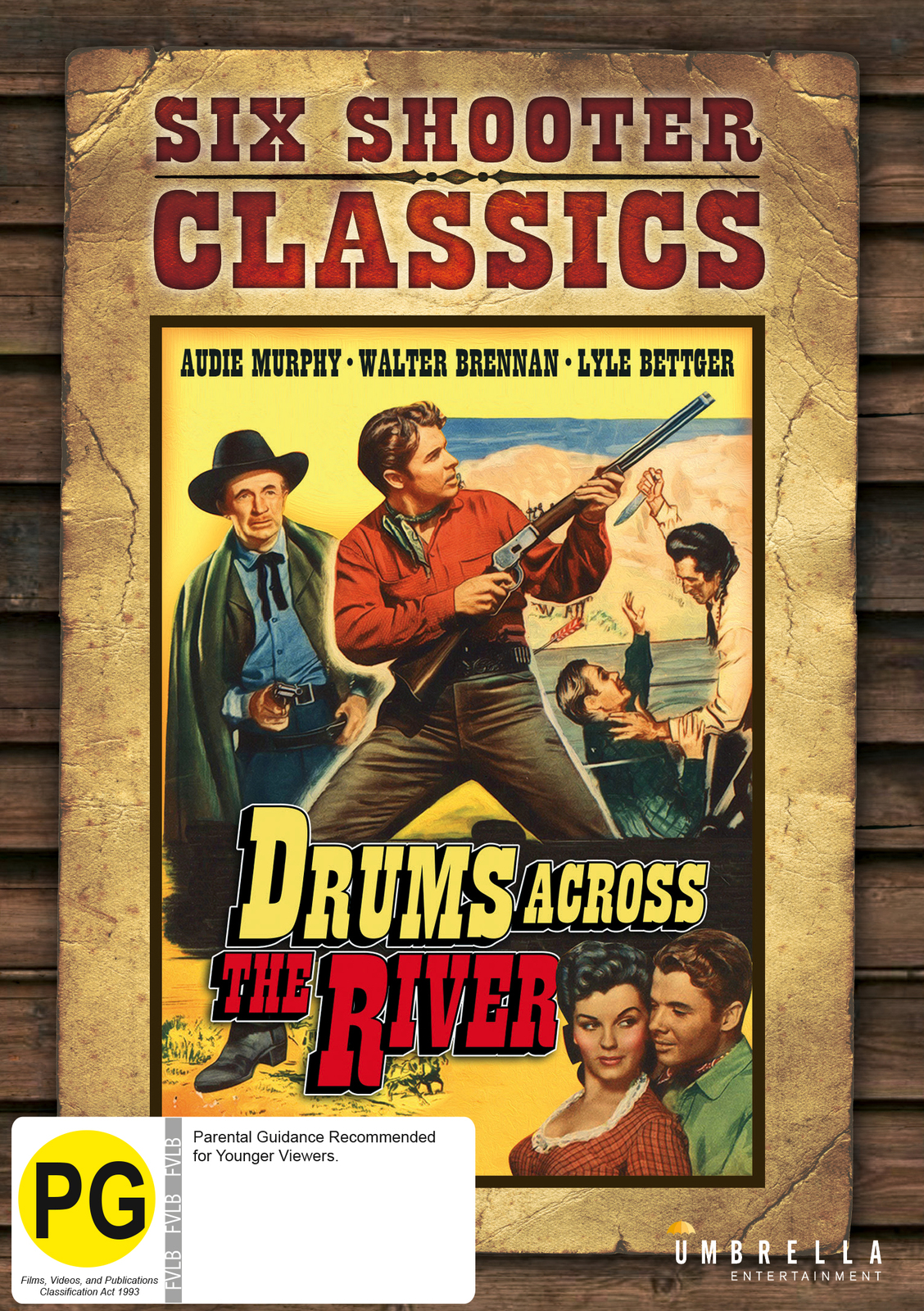 Drums Across The River (Six Shooter Collection) on DVD image