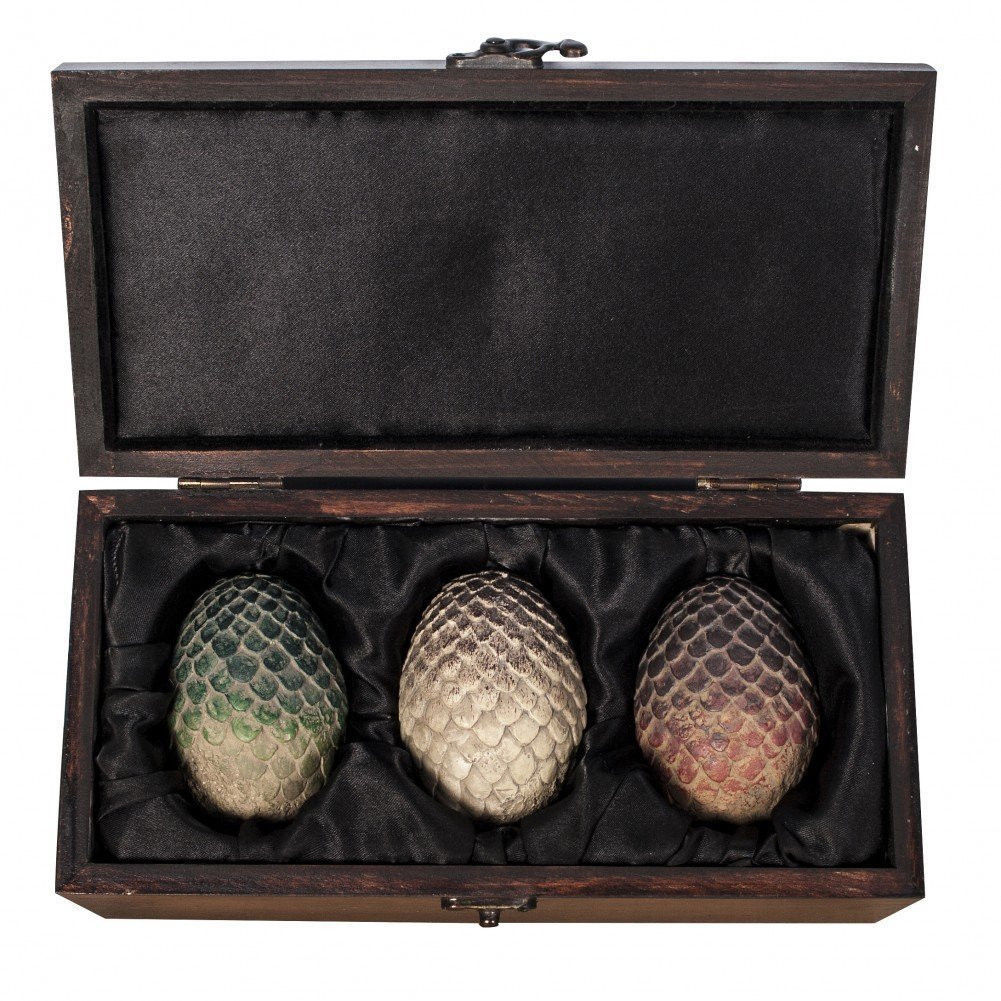 Game of Thrones Dragon Egg Prop Replica Set