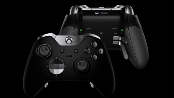 Xbox One Elite Wireless Controller on Xbox One