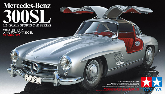 Tamiya 1:24 Mercedes-Benz 300 SL image