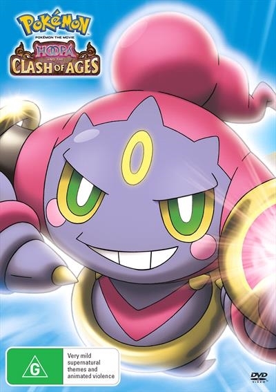 Pokemon Movie 18: Hoopa And The Clash Of Ages on DVD