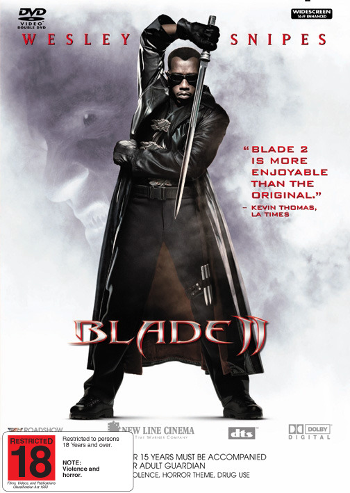Blade 2 on DVD image