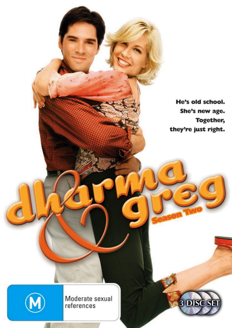 Dharma and Greg - Season 2 (3 Disc Set) on DVD image