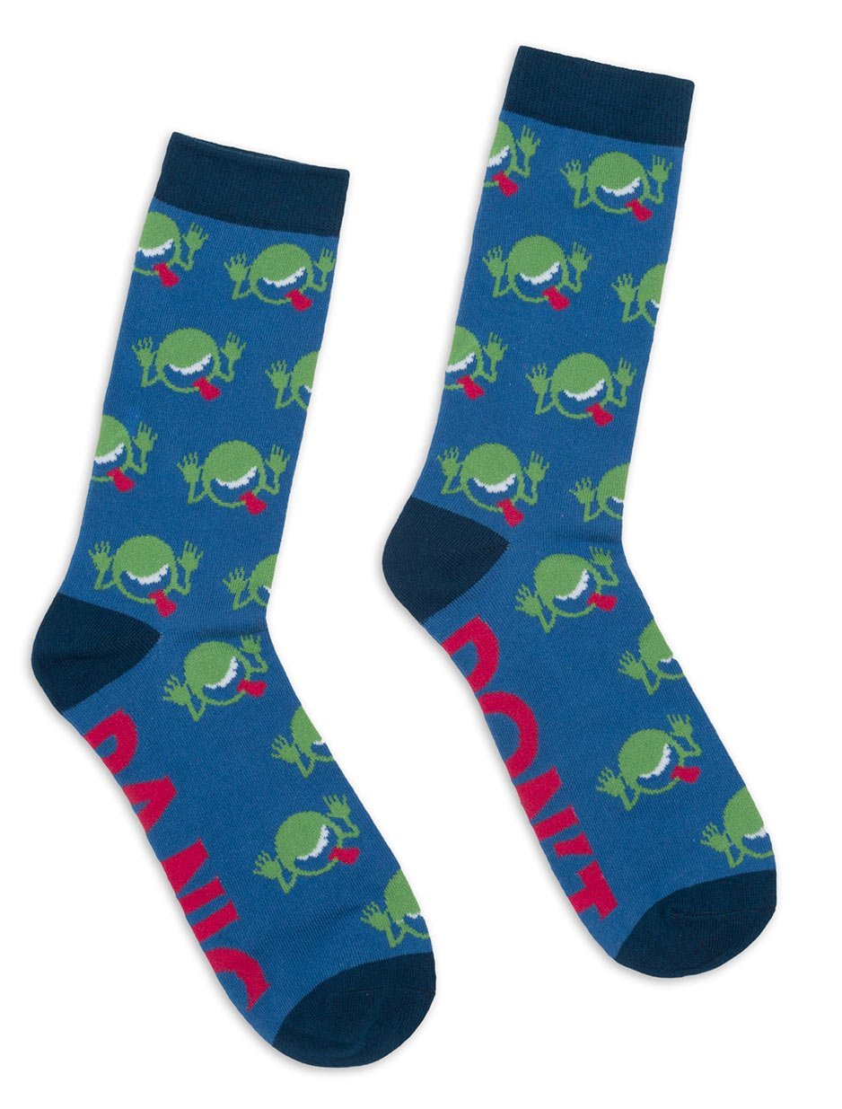 Out of Print: Hitchhikers Guide - Men's Crew Socks image