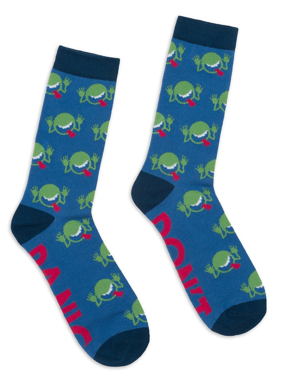 Out of Print: Hitchhikers Guide - Men's Crew Socks