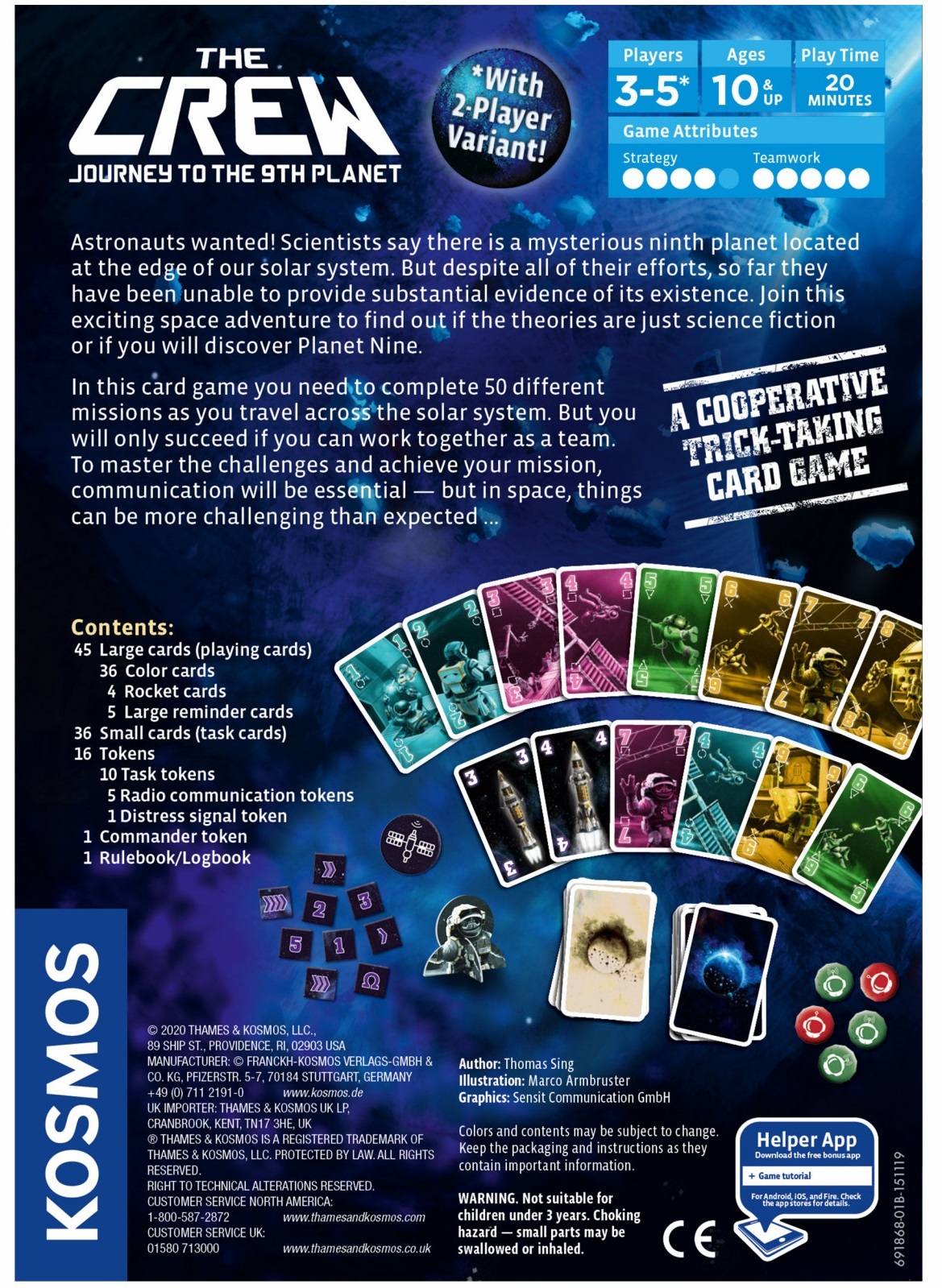 The Crew: The Quest for Planet Nine (Card Game)