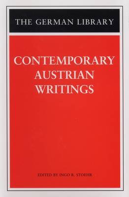 Contemporary Austrian Writings by Ingo Roland Stoehr image