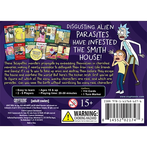 Rick and Morty: Total Rickall - Cooperative Card Game image