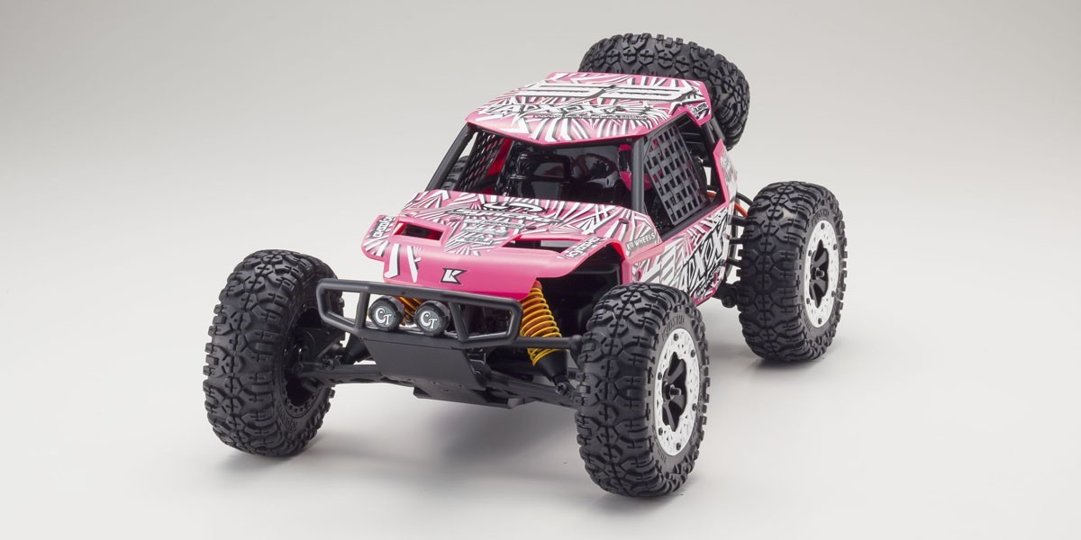 Kyosho 1/10 Axxe Readyset Electric Powered Type 6 - (Pink) image