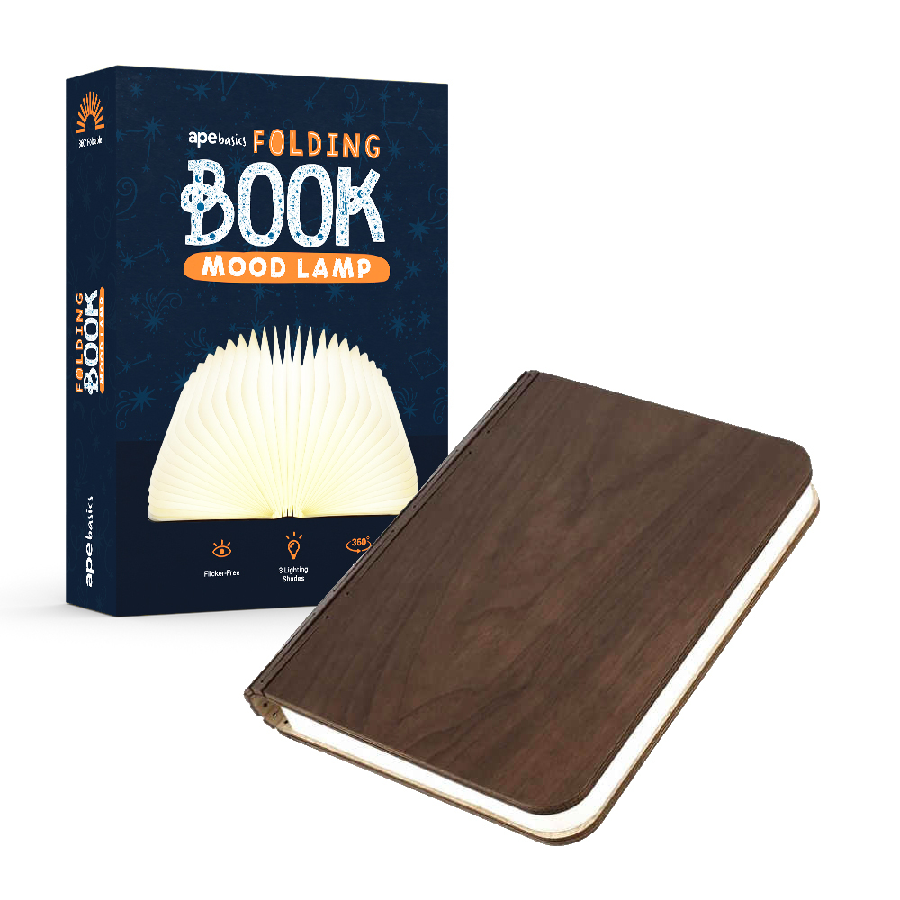 Folding Book LED Mood Lamp (Rechargeable) image