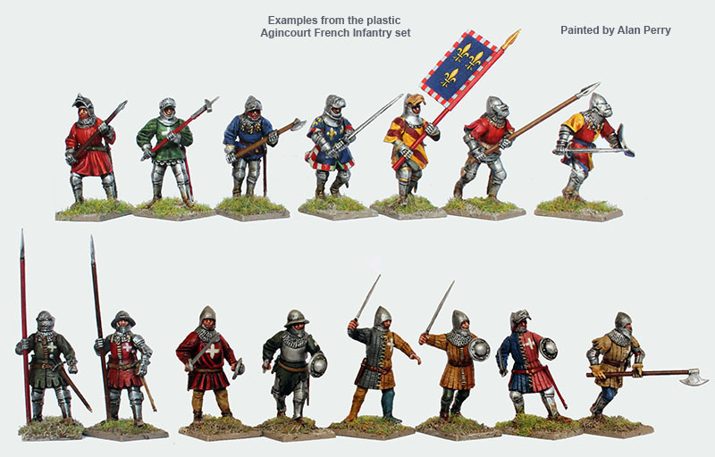 Agincourt French Infantry 1415-29 image