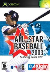 All Star Baseball 2003 for Xbox All Star Baseball 2003 for Xbox