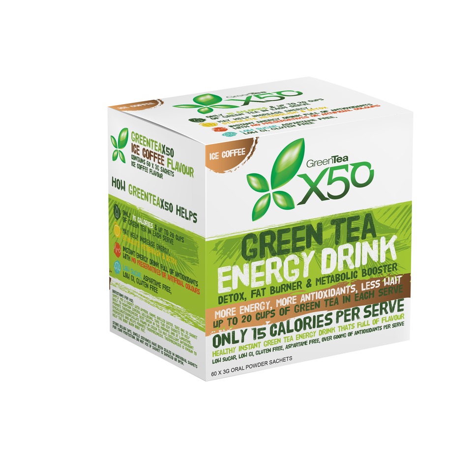 Buy Green Tea X50 Iced Coffee(60 serves) at Mighty Ape NZ