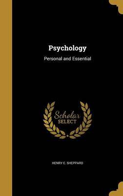 Psychology by Henry C Sheppard image