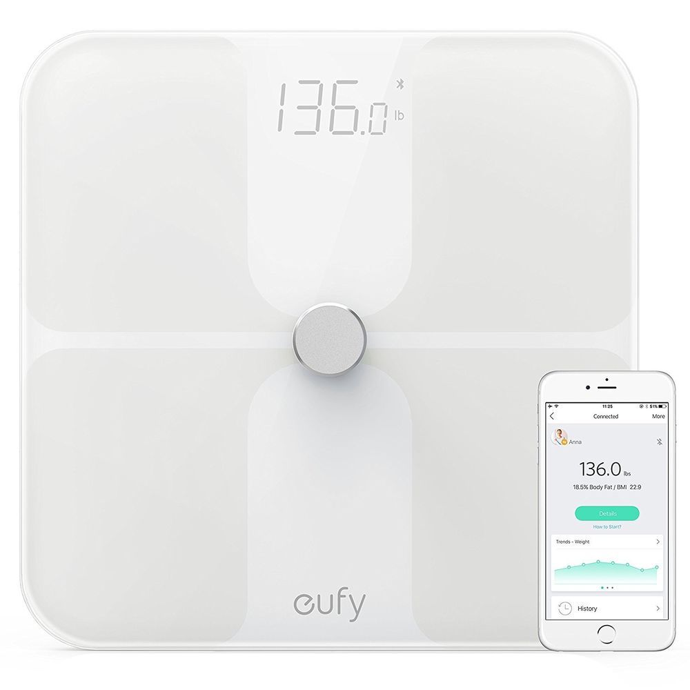 Eufy: Smart Fitness Scale - White