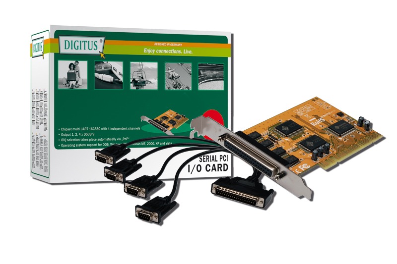 Digitus PCI 4 Port Serial Card image