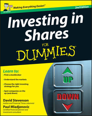 Investing in Shares For Dummies by David Stevenson image